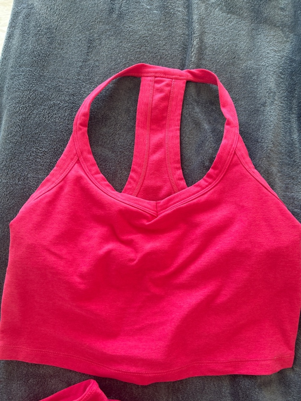 Beyond Yoga Spacedye Hot Pink Set - tank & crossover Leggings - Picture 2 of 6
